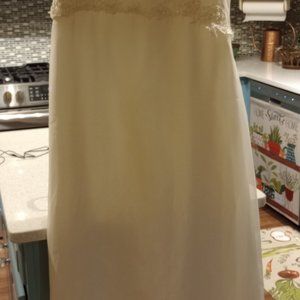 St Tropez chiffon wedding dress